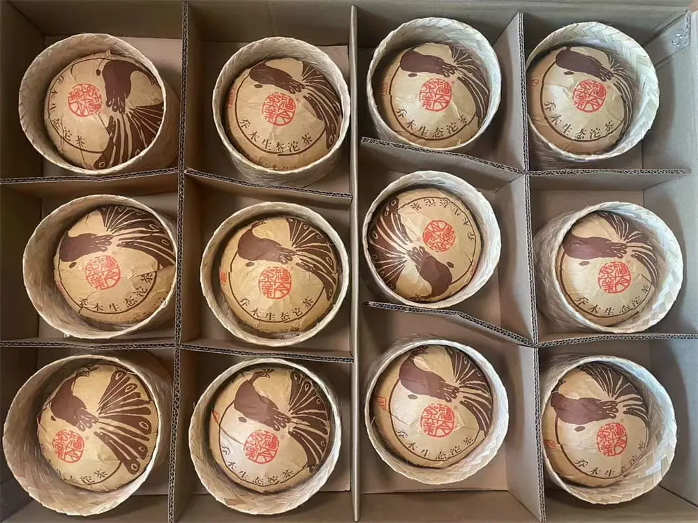 张家口回收福今普洱茶2019年生茶熟茶图2